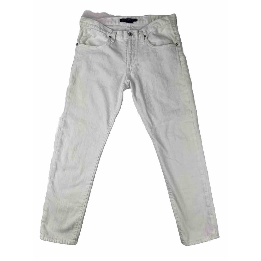 Ralph Lauren Black Label Womens Jeans Mid Rise White Size 31